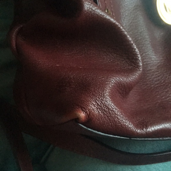Michael Kors Purse in Buttery Soft Burgundy - Picture 5 of 8